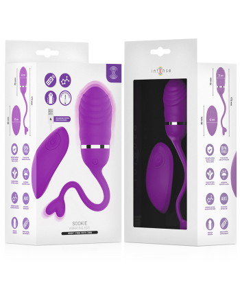 INTENSE - SOOKIE HUEVO VIBRADOR CON CONTROL REMOTO MORADO