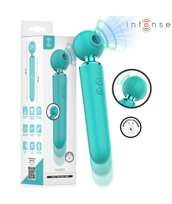 INTENSE - HAMBY ESTIMULADOR MULTIFUNCIÓN CON SUCCIÓN Y VIBRACIÓN