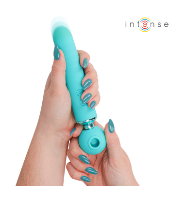 INTENSE - HAMBY ESTIMULADOR MULTIFUNCIÓN CON SUCCIÓN Y VIBRACIÓN