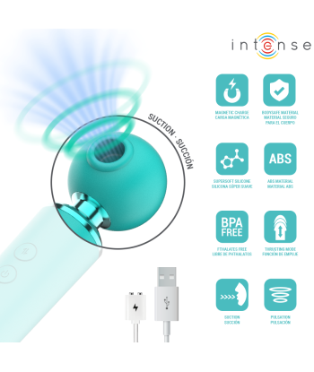 INTENSE - HAMBY ESTIMULADOR MULTIFUNCIÓN CON SUCCIÓN Y VIBRACIÓN
