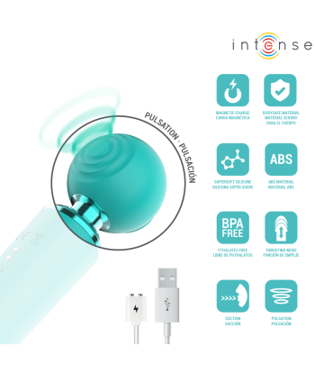 INTENSE - HAMBY ESTIMULADOR MULTIFUNCIÓN CON SUCCIÓN Y VIBRACIÓN