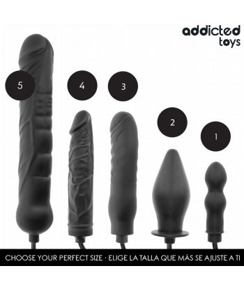 ADDICTED TOYS - PLUG ANAL INFLABLE MODELO 2
