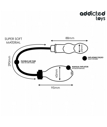 ADDICTED TOYS - PLUG ANAL INFLABLE MODELO 2