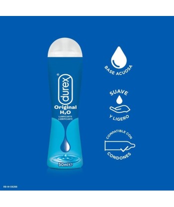 DUREX - LUBRICANTE DUREX PLAY NATURAL H2O 50 ML
