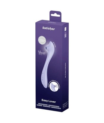 SATISFYER - EASY LOVER VIBRADOR and ESTIMULADOR AIR PULSE
