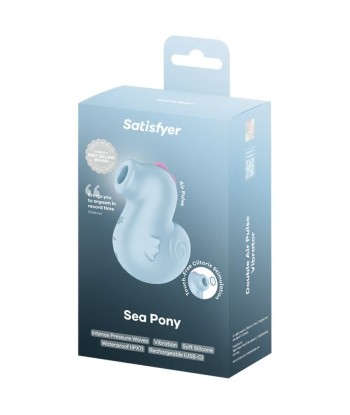 SATISFYER - SEA PONY VIBRADOR and ESTIMULADOR AIR PULSE