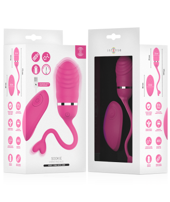 INTENSE - SOOKIE HUEVO VIBRADOR CON CONTROL REMOTO ROSA