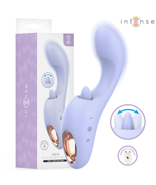 INTENSE - ANYA ESTIMULADOR MULTIFUNCIÓN CON VIBRACIÓN Y MOVIMIENTO