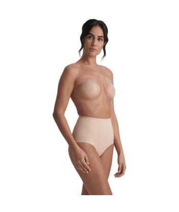 BYE-BRA - RABBIT COPAS DE SILICONA BEIGE TALLA M