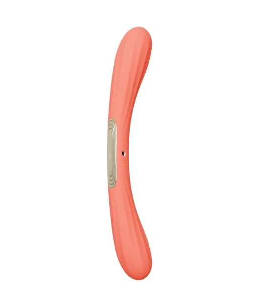 LELO - BOOMERANG VIBRADOR DE DOBLE EXTREMO ROJO CORAL
