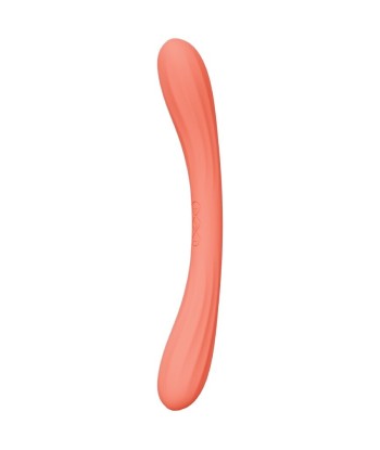 LELO - BOOMERANG VIBRADOR DE DOBLE EXTREMO ROJO CORAL