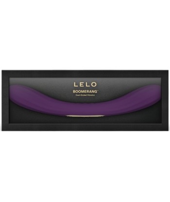 LELO - BOOMERANG VIBRADOR DE DOBLE EXTREMO MORADO