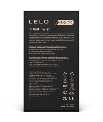 LELO - TIANI TWIST VIBRADOR PARA PAREJAS ROSA