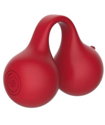 SNAIL VIBE - TWINN VIBRADOR DE DEDO CEREZA
