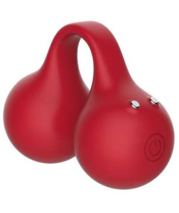 SNAIL VIBE - TWINN VIBRADOR DE DEDO CEREZA