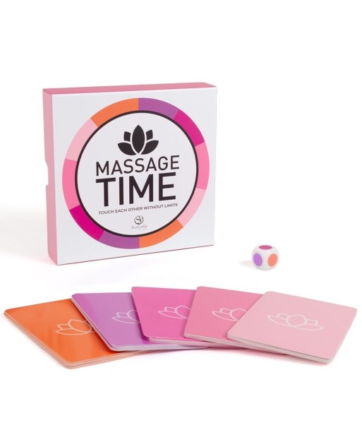 SECRET PLAY - JUEGO DE PAREJA MASSAGE TIME