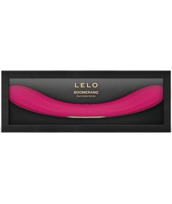 LELO - BOOMERANG VIBRADOR DE DOBLE EXTREMO CEREZA