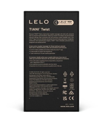 LELO - TIANI TWIST VIBRADOR PARA PAREJAS CELESTE