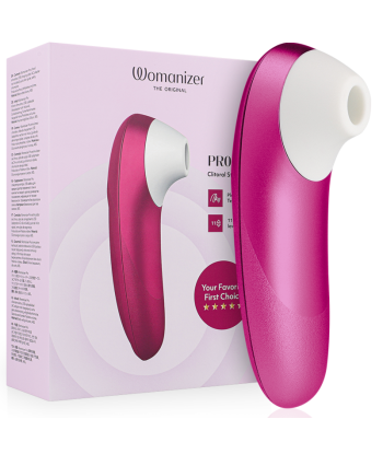 WOMANIZER - PRO VIBRANT ESTIMULADOR DE CLÍTORIS ROSA