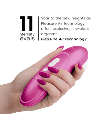 WOMANIZER - PRO VIBRANT ESTIMULADOR DE CLÍTORIS ROSA