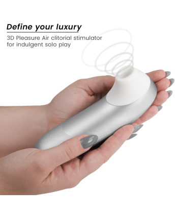 WOMANIZER - PRO VIBRANT ESTIMULADOR DE CLÍTORIS GRIS PLATA