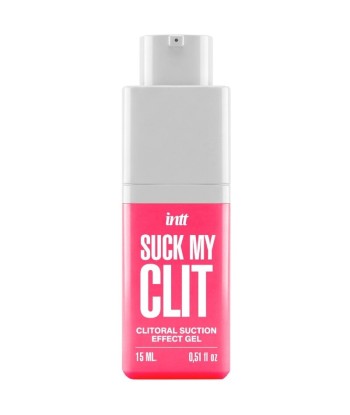 INTT - SUCK MY CLIT GEL EFECTO SUCCIÓN FRESAS SILVESTRES 15 ML