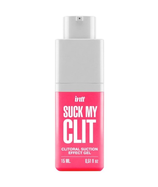 INTT - SUCK MY CLIT GEL EFECTO SUCCIÓN FRESAS SILVESTRES 15 ML