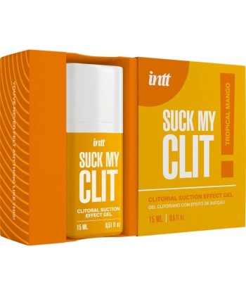 INTT - SUCK MY CLIT GEL EFECTO SUCCIÓN TROPICAL MANGO 15 ML