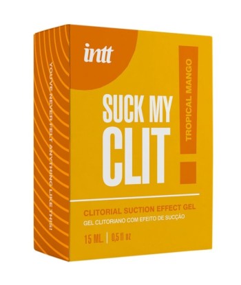 INTT - SUCK MY CLIT GEL EFECTO SUCCIÓN TROPICAL MANGO 15 ML