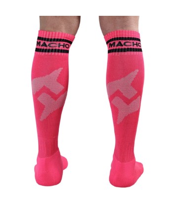 MACHO - CALCETINES LARGOS TALLA ÚNICA ROSA
