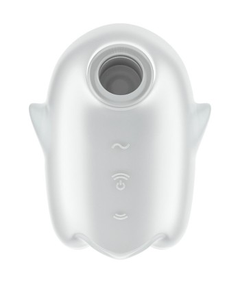 SATISFYER - GLOWING GHOST AIR PULSE and VIBRADOR BLANCO