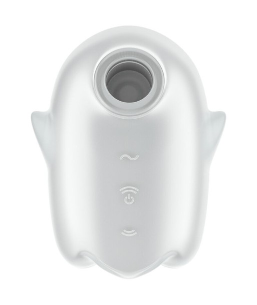 SATISFYER - GLOWING GHOST AIR PULSE and VIBRADOR BLANCO