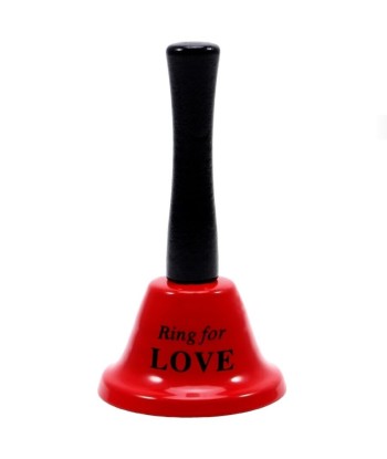 DIABLO PICANTE - CAMPANA DE MANO RING FOR LOVE COLOR ROJO