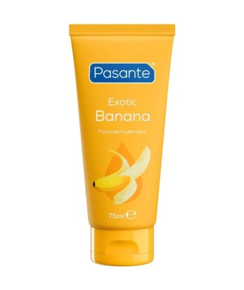 PASANTE - LUBRICANTE SABOR BANANA A BASE DE AGUA 75 ML