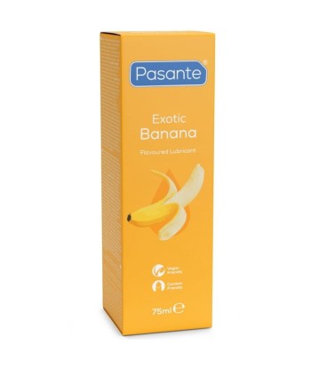 PASANTE - LUBRICANTE SABOR BANANA A BASE DE AGUA 75 ML