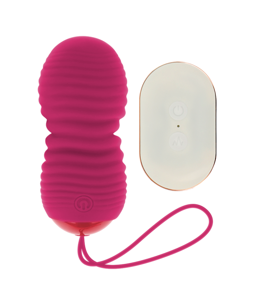 OHMAMA - HUEVO CONTROL REMOTO 7 MODOS UP AND DOWN ROSA