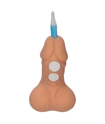 DIABLO PICANTE - PENE TONO CLARO VELA NÚMERO CUMPLEAÑOS
