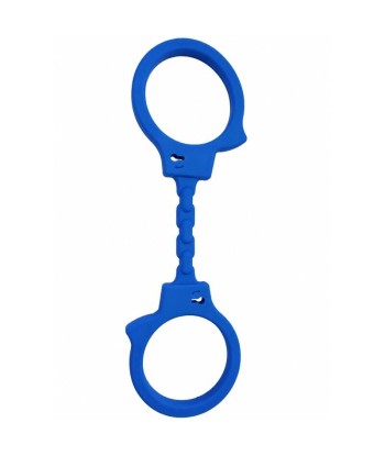 DIABLO PICANTE - ESPOSAS SILICONA AZUL
