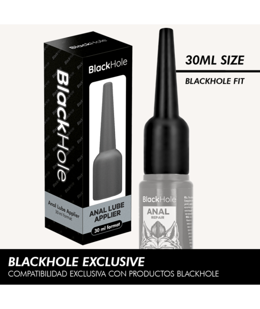 BLACK HOLE - APLICADOR DE LUBRICANTE ANAL TALLA S 30 ML