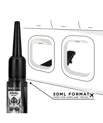 BLACK HOLE - APLICADOR DE LUBRICANTE ANAL TALLA S 30 ML