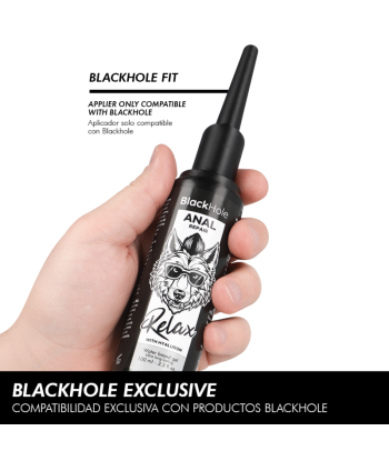 BLACK HOLE - APLICADOR DE LUBRICANTE ANAL TALLA L 100 ML