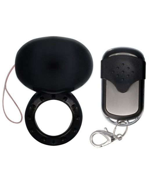 SPIRIT - ANILLO VIBRADOR CONTROL REMOTO NEGRO