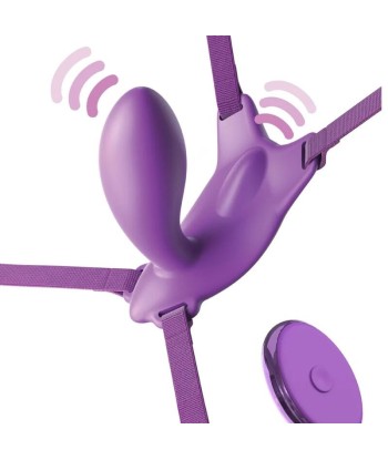 FANTASY FOR HER - ARNES MARIPOSA G-SPOT CON VIBRADOR, RECARGABLE and CONTROL REMOTO VIOLETA