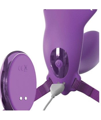 FANTASY FOR HER - ARNES MARIPOSA G-SPOT CON VIBRADOR, RECARGABLE and CONTROL REMOTO VIOLETA