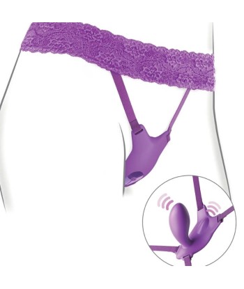 FANTASY FOR HER - ARNES MARIPOSA G-SPOT CON VIBRADOR, RECARGABLE and CONTROL REMOTO VIOLETA