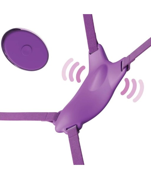FANTASY FOR HER - ARNES MARIPOSA VIBRADOR, RECARGABLE and CONTROL REMOTO VIOLETA