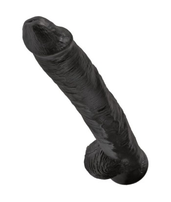 KING COCK - PENE REALÍSTICO CON TESTÍCULOS 30.5 CM NEGRO