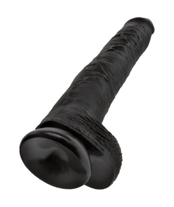 KING COCK - PENE REALÍSTICO CON TESTÍCULOS 30.5 CM NEGRO