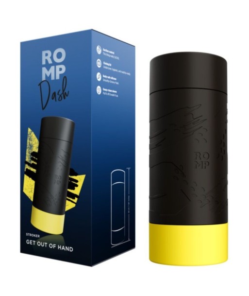 ROMP - DASH MASTURBADOR MASCULINO CON CONTROL DE SUCCIÓN 20 CM