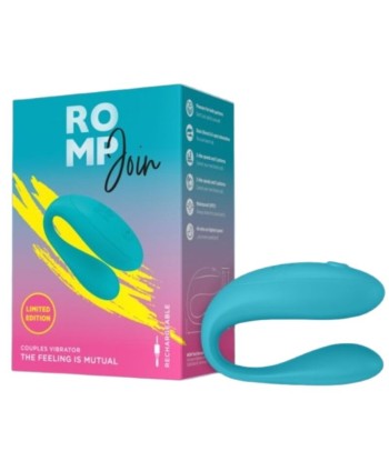 ROMP - JOIN VIBRADOR PARA PAREJAS TURQUESA